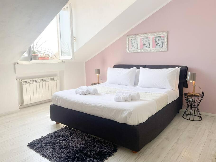 Elegante Appartamento 100 Mq Parcheggio - Wi Fi Savona Exteriör bild